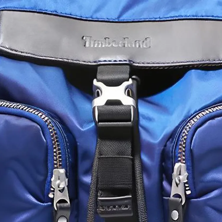 Timberland Leather Backpack Regular Women's Blue-4