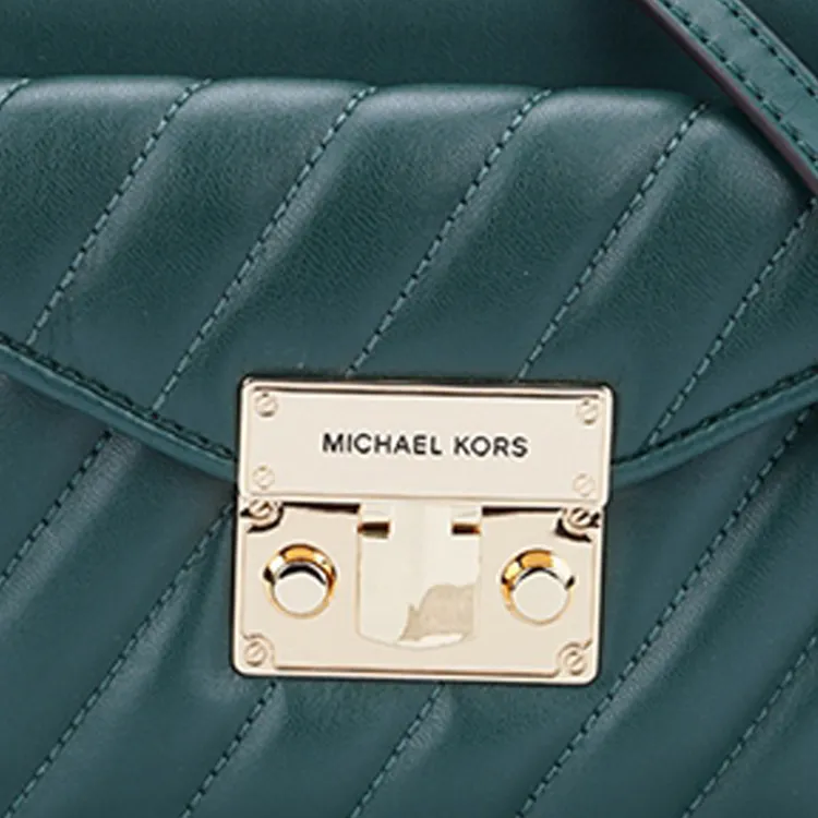 MICHAEL KORS Rose Leather Camera Bag, Handbag, Shoulder Bag, Crossbody Bag Trumpets Women's Jasper-1