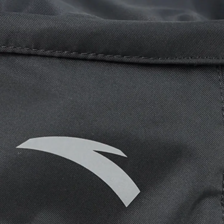 Anta Running Collection Fabric Backpack Regular Unisex Basic Black-1