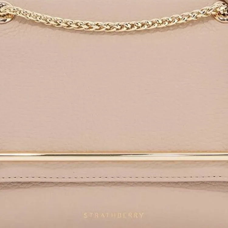 Strathberry East/West Leather Shoulder Bag-1