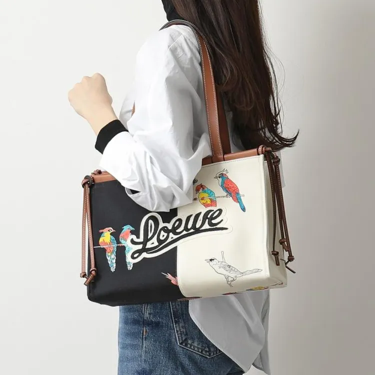 LOEWE Cushion Tote Handbags-4