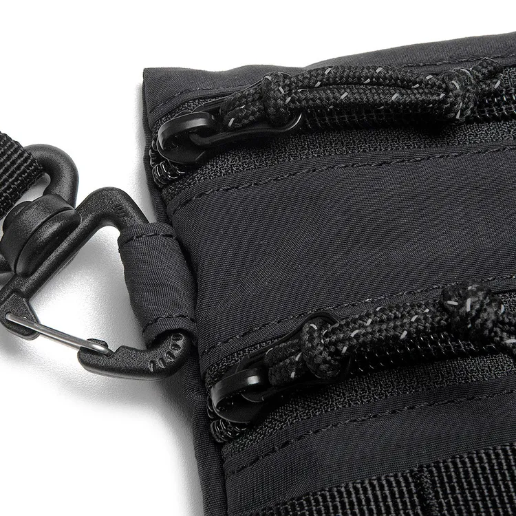 Lee Nylon Shoulder Bag Mini Unisex Black-2