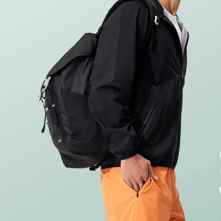 Keep Polyester Backpack Regular Unisex Black-2