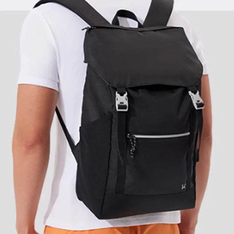 Keep Polyester Backpack Regular Unisex Black-3