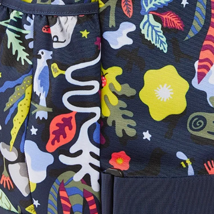 BURTON Recycled Polyester Backpack Men's Navy Blue/Multicolor-4