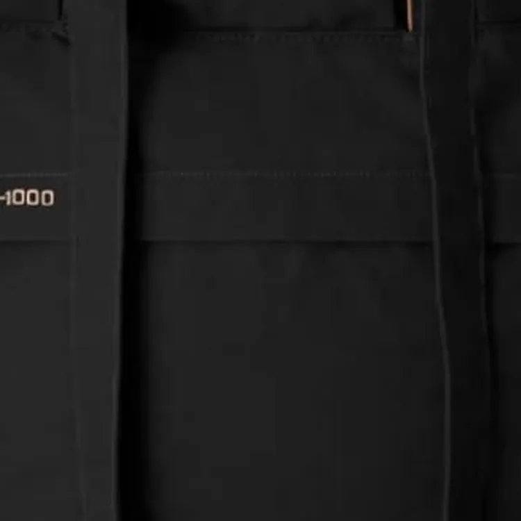 Fjallraven Polyester One Shoulder Backpack Handbag Regular Unisex Black-4
