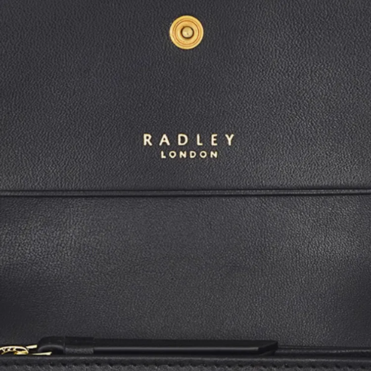 RADLEY Cow Leather Wallet Women's Black-2