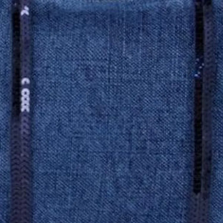 Vanessa Bruno Linen Tote Bag, Shopping Bag, Shoulder Bag, Handbag Trumpets Women's Blue-3