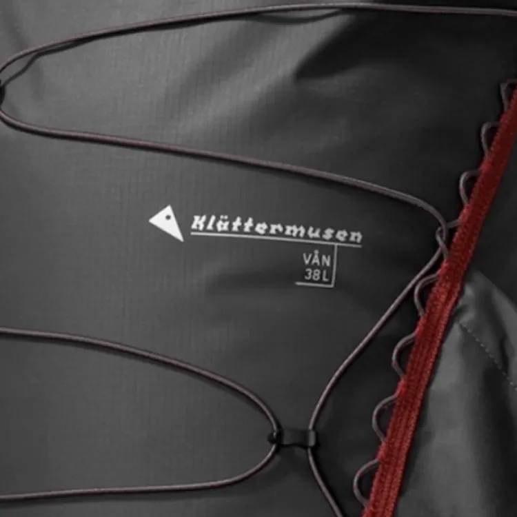 KLATTERMUSEN Mountaineering Bag Outdoor Bag Polyamide 38L Black Unisex-2