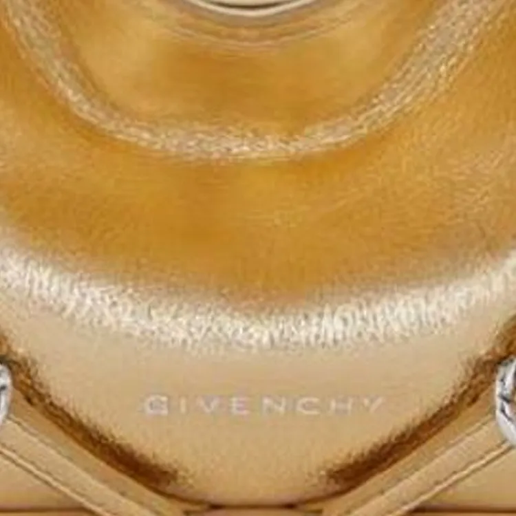 Givenchy Voyou Cow Leather Shoulder Bag, Crossbody Bag, Handbag Extra Mini Women's Gold-4