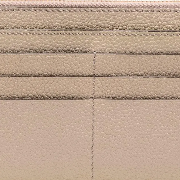 TF Calfskin Wallet Women's Light Umber-4