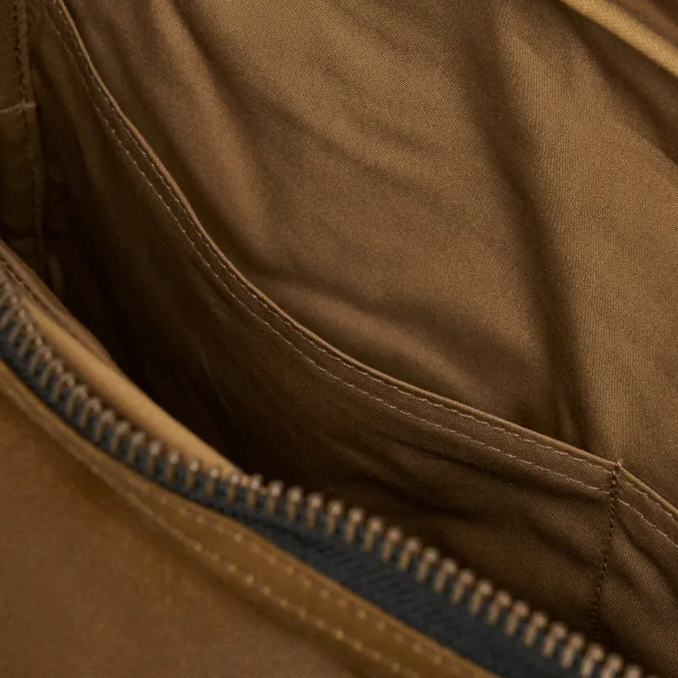 Filson Cotton Briefcase Men's Dark Brown-6