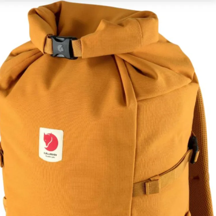Fjallraven Recycled Nylon Backpack Unisex Yellow-2