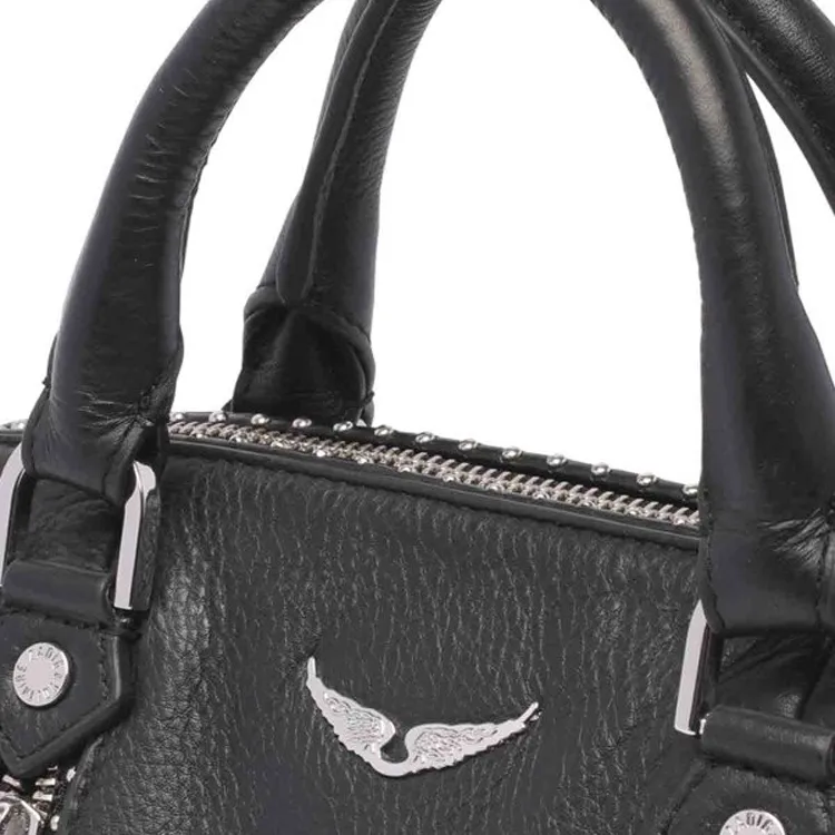 Zadig & Voltaire Sunny Logo Plaque Xs Tote Bag-3