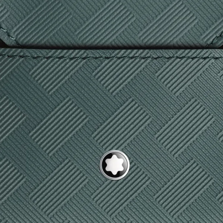 MONTBLANC Stylish 3.0 Full Grain Cow Leather Passport Holder Men's Tin Pewter-5