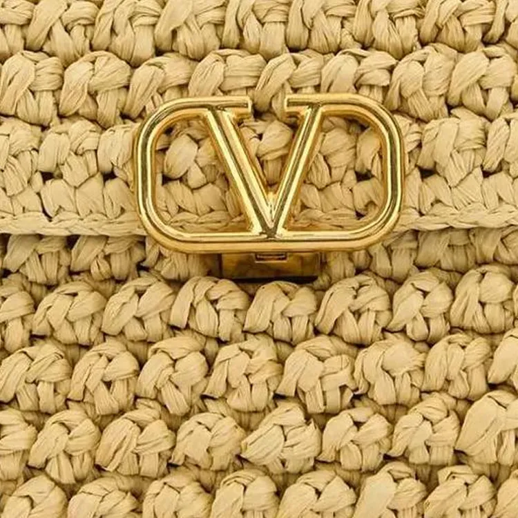 Valentino Viscose Handbag Women's Yellow-3
