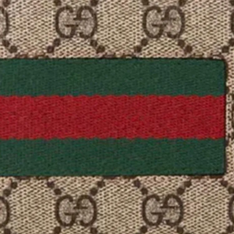 GUCCI Fabric Wallet Unisex Brown Multicolor-3
