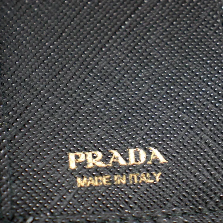PRADA Re Nylon Key Pouch Women's Black-6