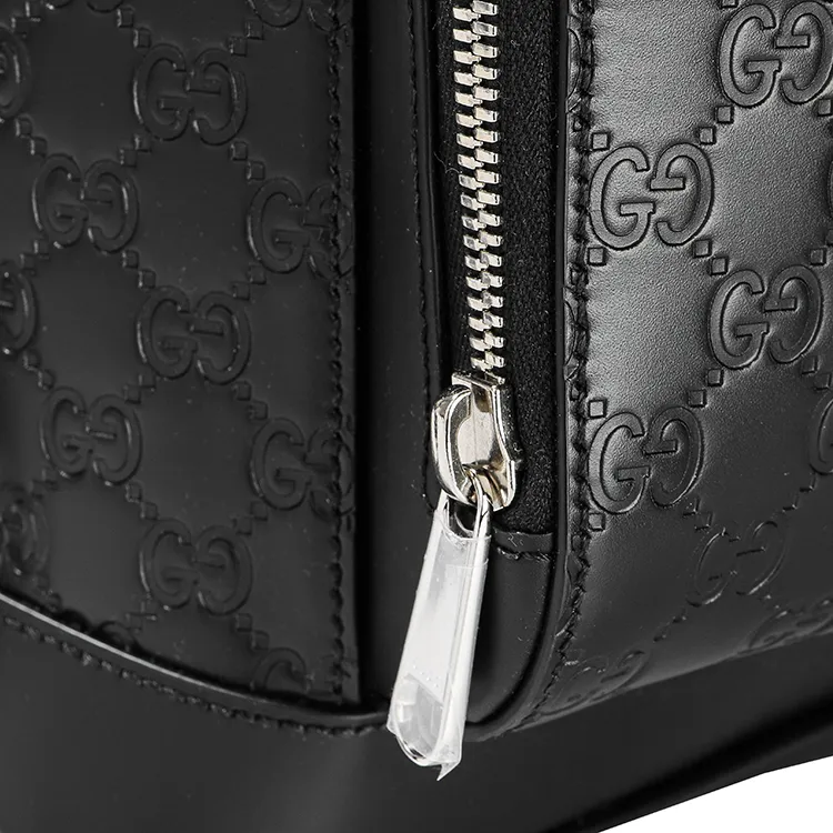GUCCI Calfskin Backpack Men's Black-8