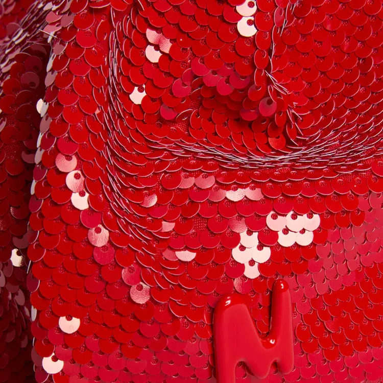 MSGM Polyester Handbag Women's Red-3
