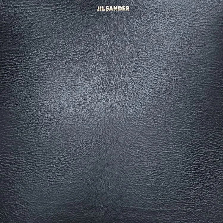 JIL SANDER Goji Leather Handbag Women's Black-3