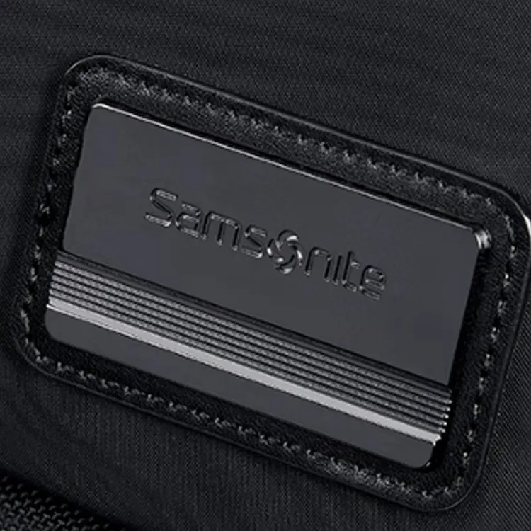 SAMSONITE Fabric Shoulder Bag, Crossbody Bag Medium Size Men's Black-4