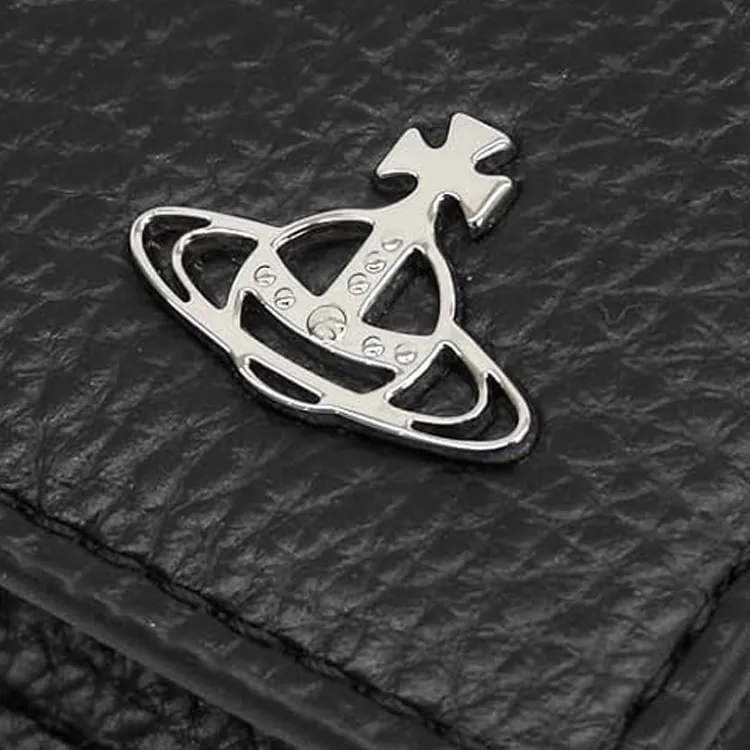 Vivienne Westwood Artificial Leather Wallet Men's Black-5
