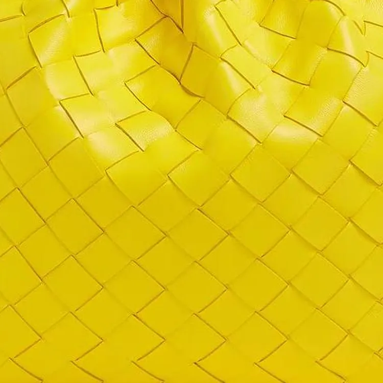 Bottega Veneta Dustbag Calfskin Handbag Women's Sulfur Color-4