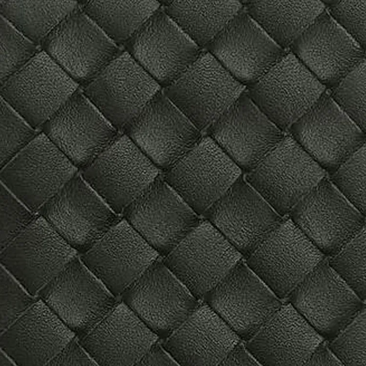 Bottega Veneta Calfskin Card Holder Card Holder Trumpets Men's Dark Green-2