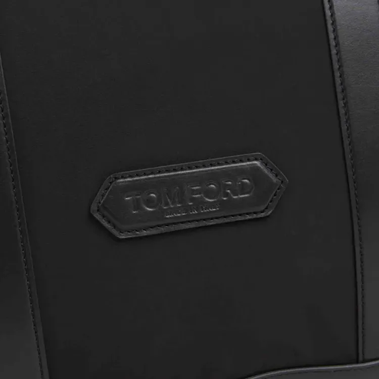 TF Nylon Travel Bag Men's Black-5
