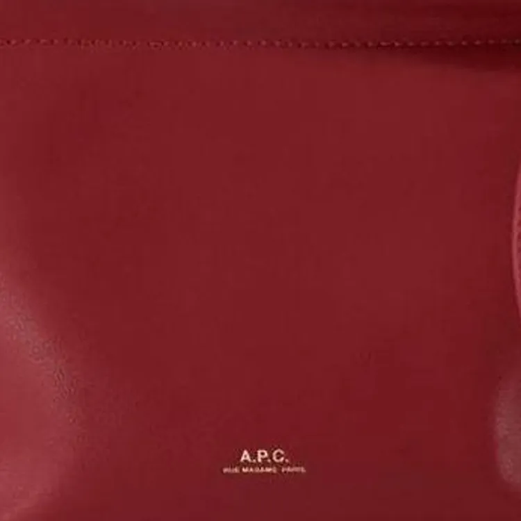 A.P.C Ninon Logo Embossed Mini Shoulder Bag-3