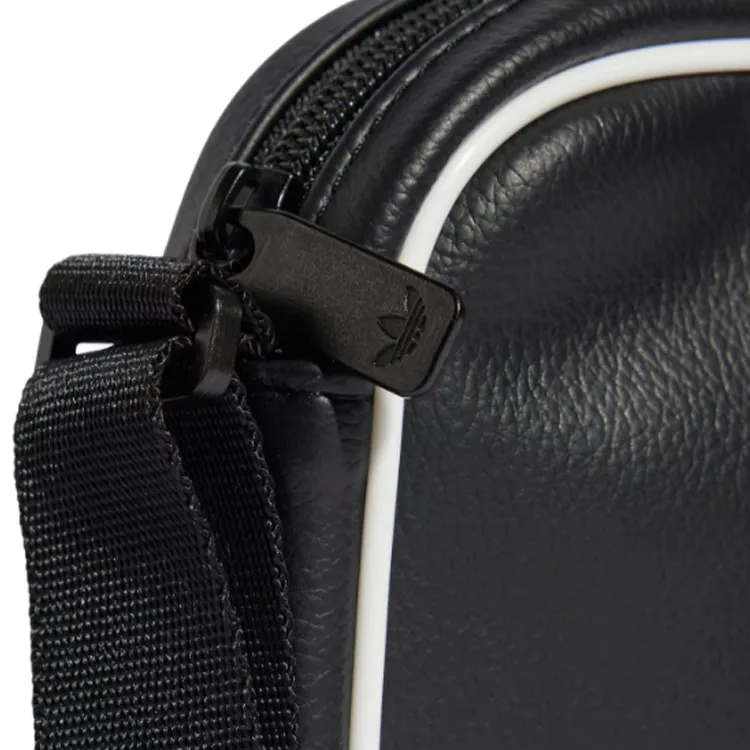 Adidas Originals Polyurethane Shoulder Bag, Crossbody Bag Unisex Black-4