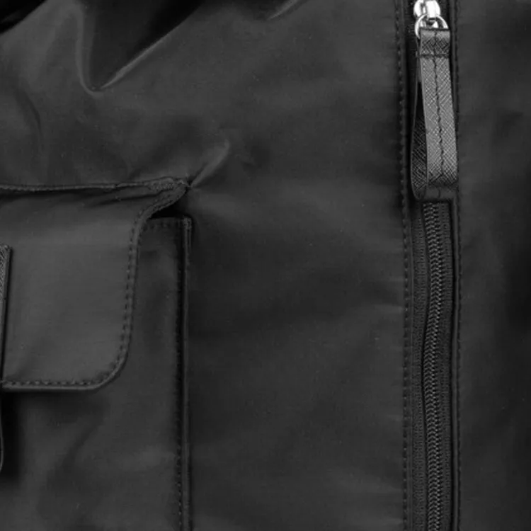 Marimekko Nylon Backpack Tubas Unisex Black-4