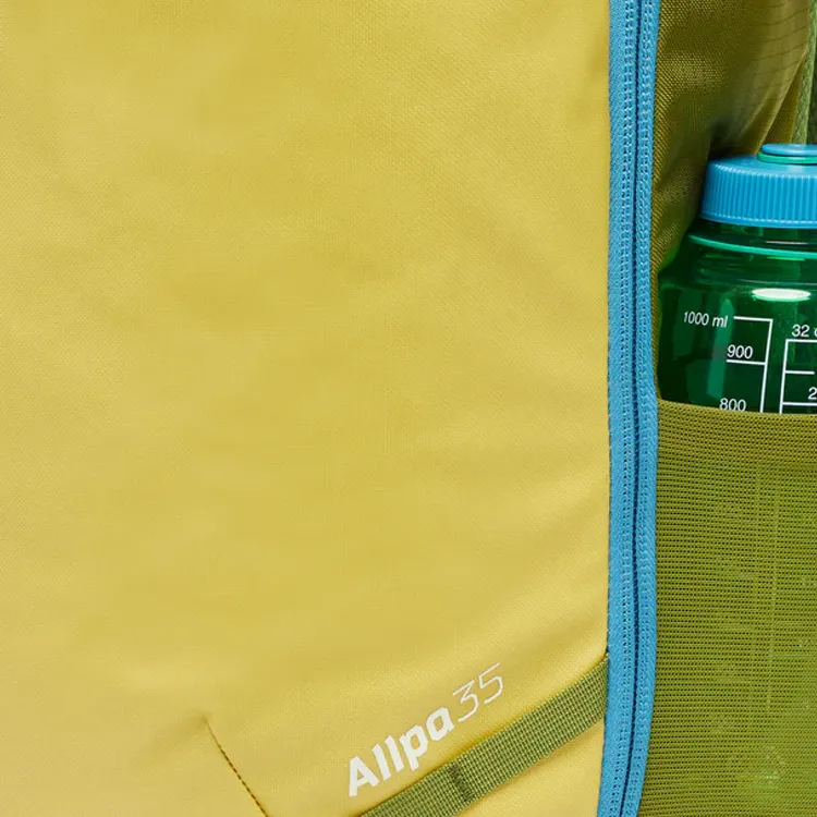 Cotopaxi Polyester Travel Bag 35L Unisex Yellow & Green-7
