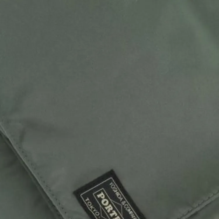 PORTER Solid Color Shoulder Bag, Crossbody Bag, Handbag Unisex Sage Green-3