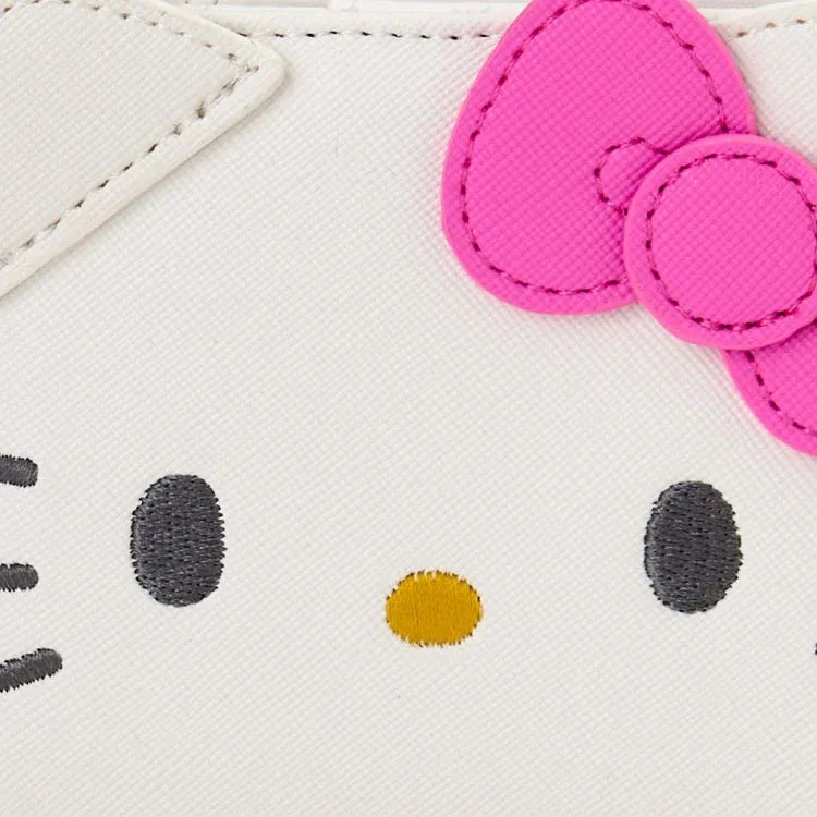 Sanrio PU Leather Wallet Women's White-4