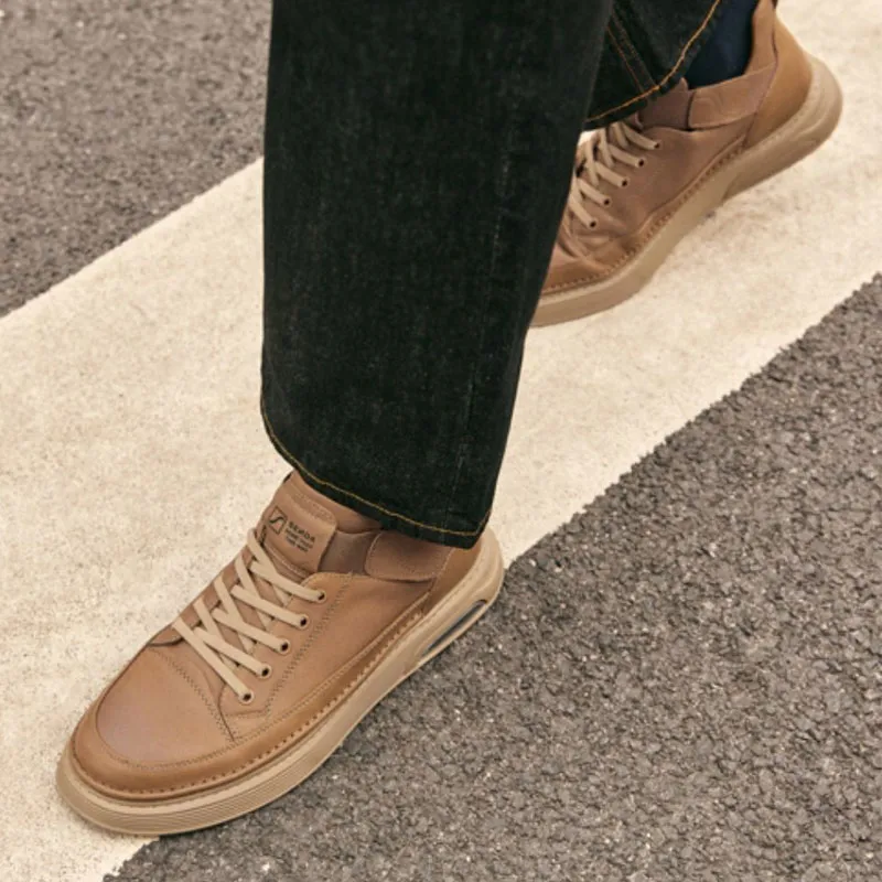 Senda Ankle Boots Men Brown/Gray-8
