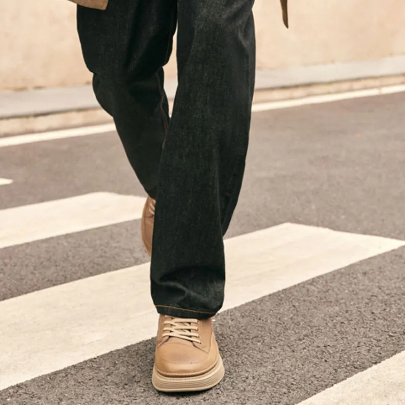 Senda Ankle Boots Men Brown/Gray-7