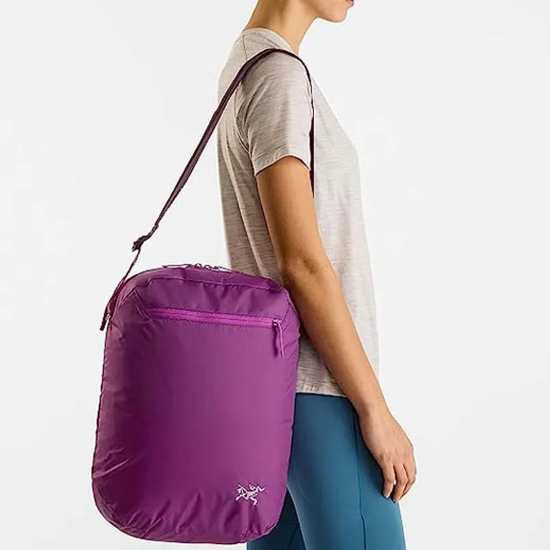 Arcteryx 12L Tote Bag, Shopping Bag, Shoulder Bag, Crossbody Bag 100D Tear Resistant Nylon Purple Women's-4