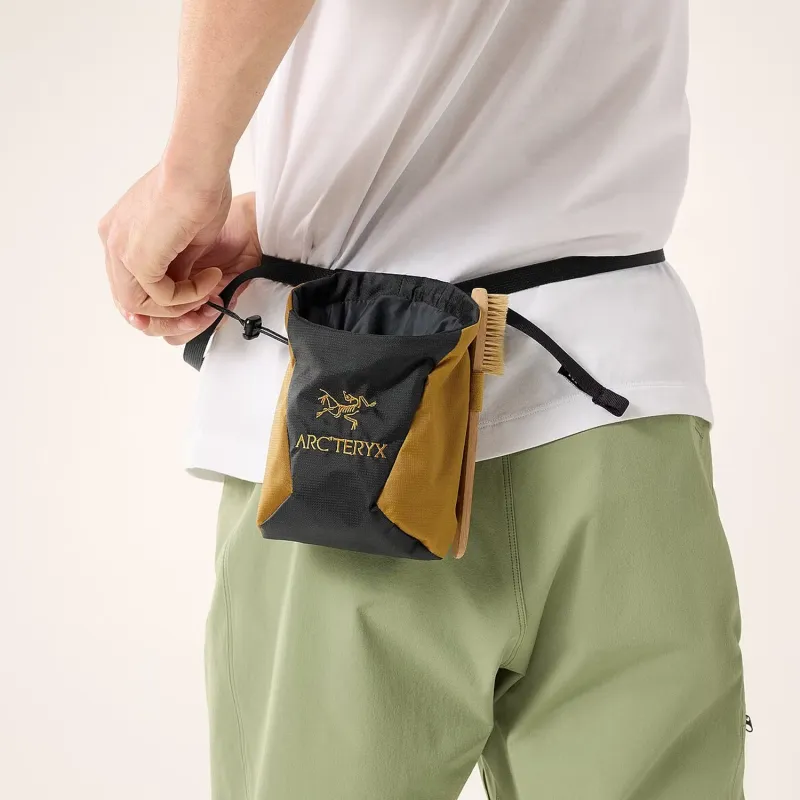Arcteryx Nylon One Shoulder Crossbody Fanny Pack Regular Unisex Yukon Yellow-3
