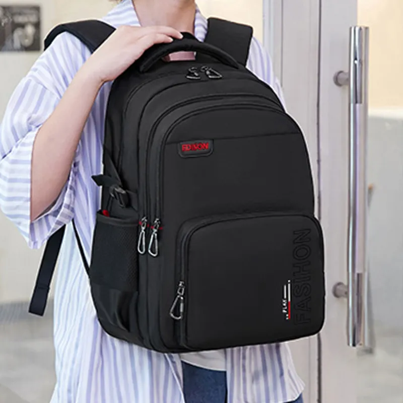 EDISON Oxford Backpack Regular Men's Black-4