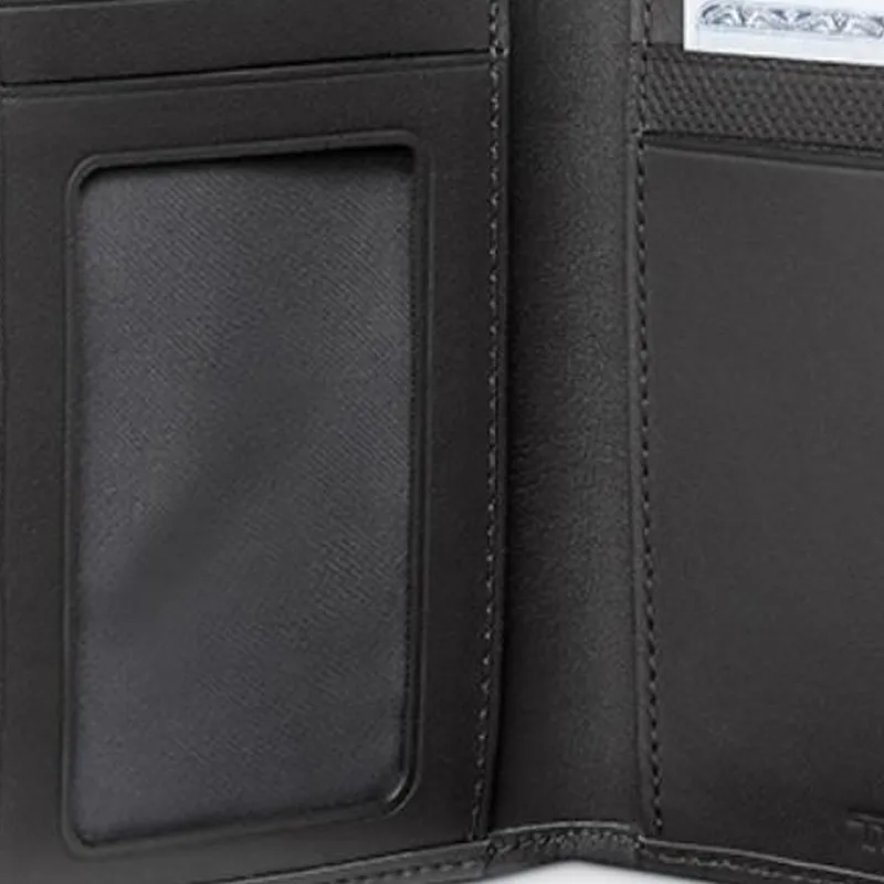 TUMI Nylon Card Holder Men's Marine Blue & Gray-3