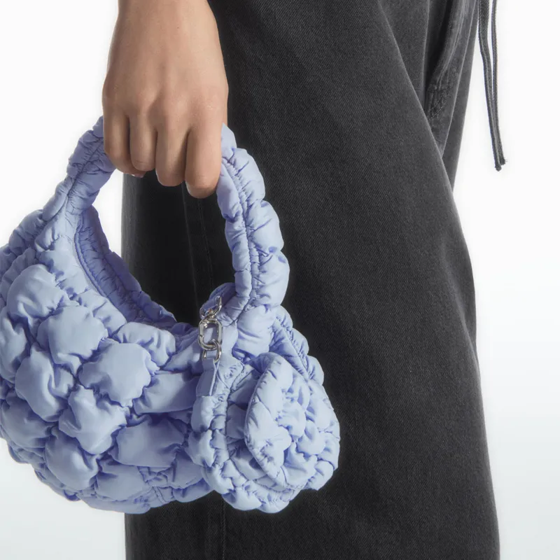 COS Polyester Bag Charm Bag Merch Mini Women's Blue-3