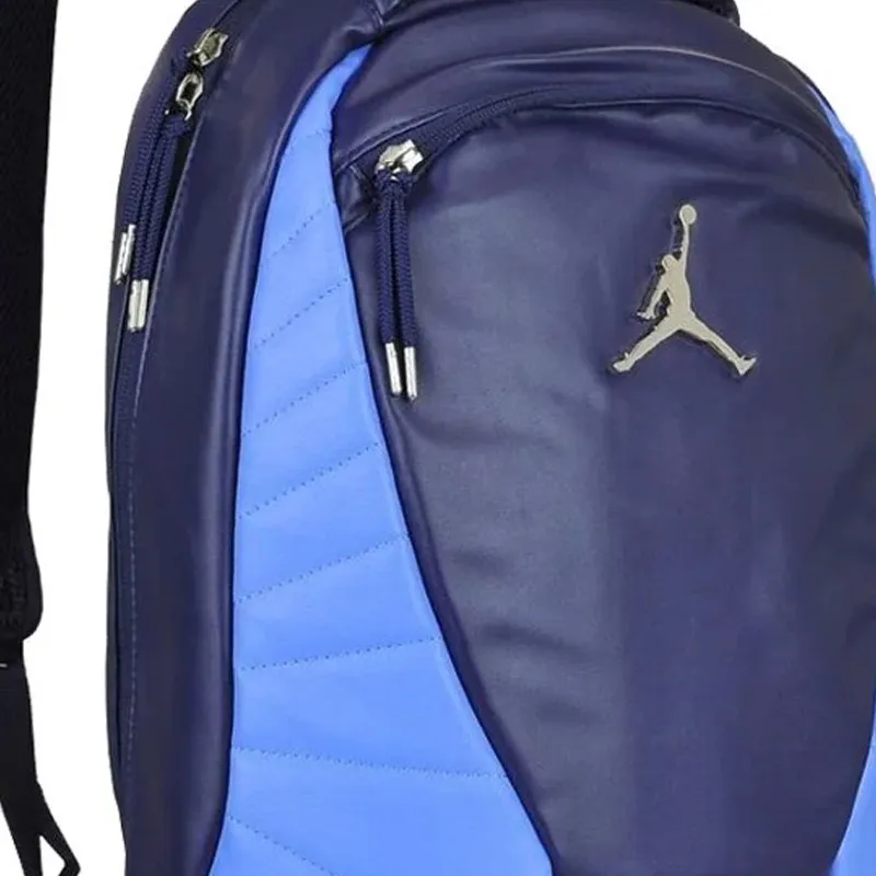 Jordan Polyester Basketball Bag Backpack Regular Unisex Blue Black-4