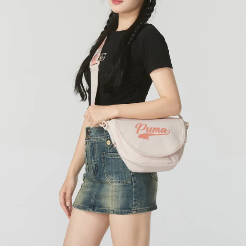 PUMA Fabric Crossbody Bag Regular Women's Pink-3