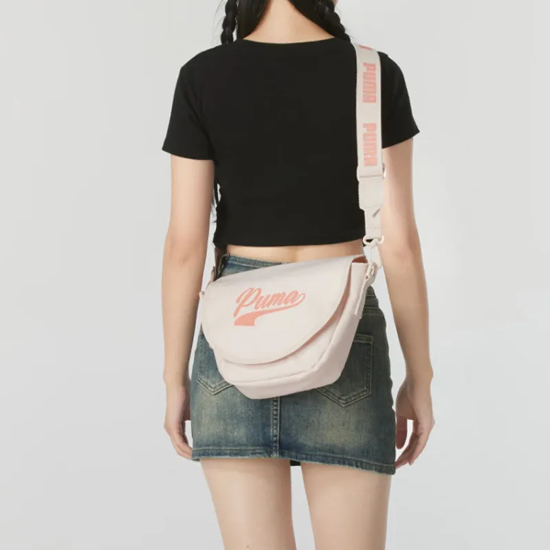 PUMA Fabric Crossbody Bag Regular Women's Pink-4