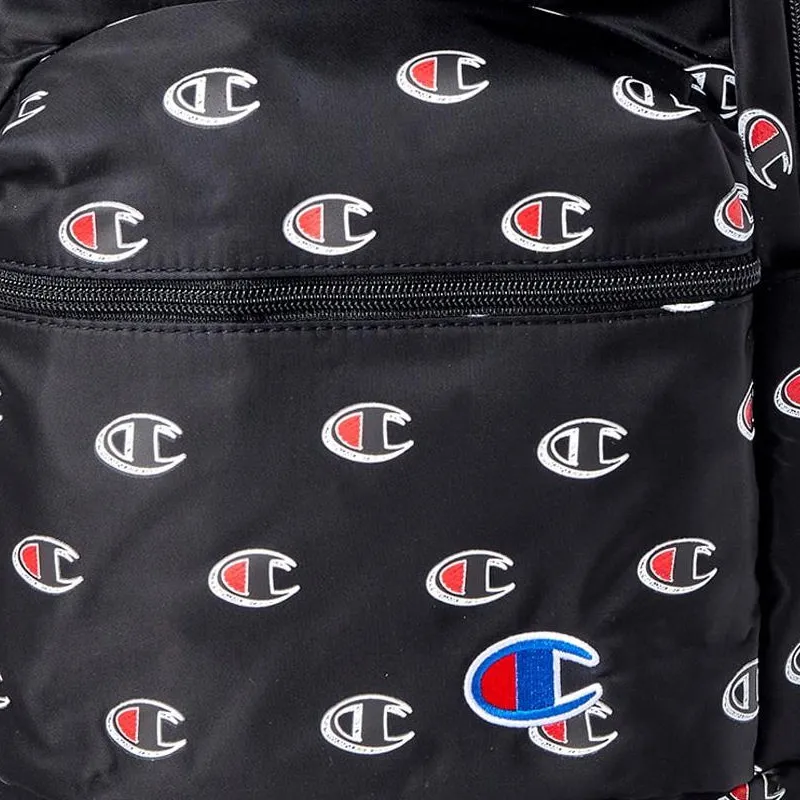Champion Polyester Backpack Mini Unisex Black-4
