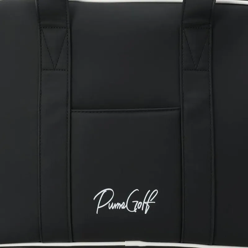 PUMA Synthetic Leather Gym Bag Travel Bag 28L Unisex Black-3