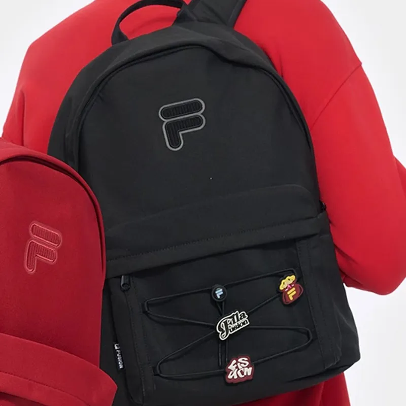 FILA FUSION Fabric Backpack Extra Small Unisex Pitch Black-4