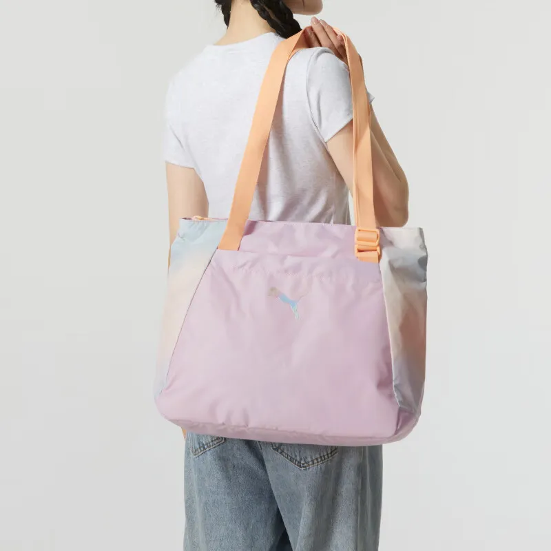 PUMA Fabric Tote Bag, Shopping Bag, Handbag, Shoulder Bag Regular Women's Pink-2